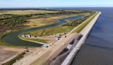 Dijkgat in Lauwersoog dient als voorbeeld op klimaattop in het Braziliaanse Belém