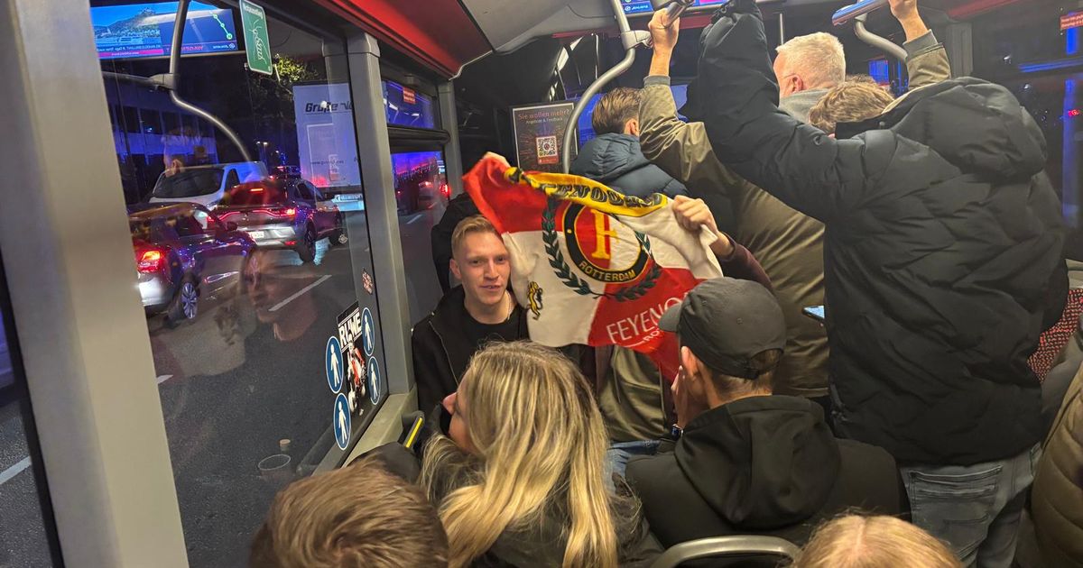 Zo verliep de dag voor duizenden Feyenoord-supporters in Stuttgart