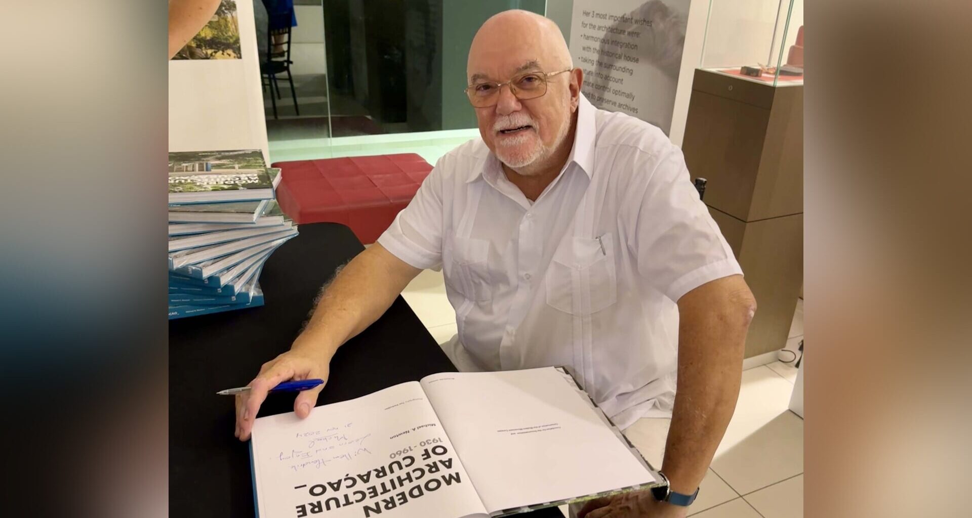 Lezing over moderne architectuur op Curaçao op 10 december