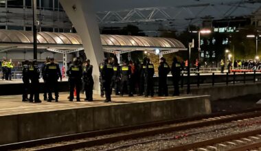 Spoorbezetters CS krijgen boete van 250 euro: "Valt niet binnen demonstratierecht"