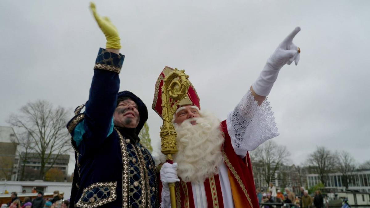 Sinterklaas aangekomen bij Scheepvaartmuseum - AT5