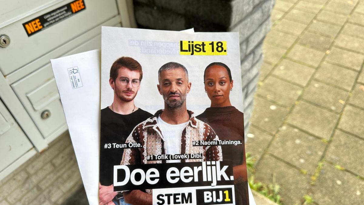 Tofik Dibi wordt lijsttrekker van Bij1 bij gemeenteraadsverkiezingen