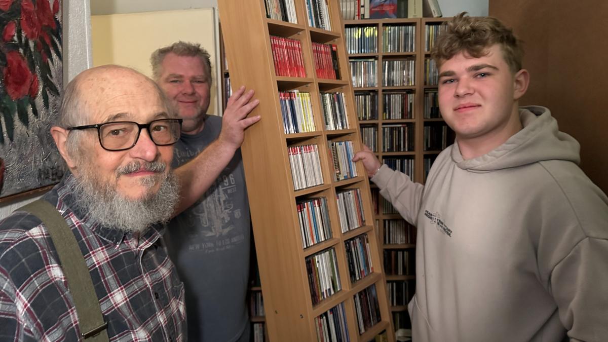 12.000 cd's van Aart (80) krijgen nieuwe bestemming: "Ga het een mooi plekje geven"