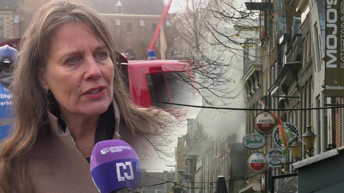 Brand in historisch centrum Alkmaar onder controle na urenlange strijd