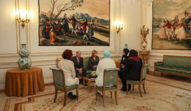 In beeld: prachtige wandtapijten in Goya zaal in Paleis Brussel