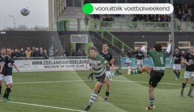 Deze wedstrijden worden vanmiddag en morgen gespeeld in het amateurvoetbal