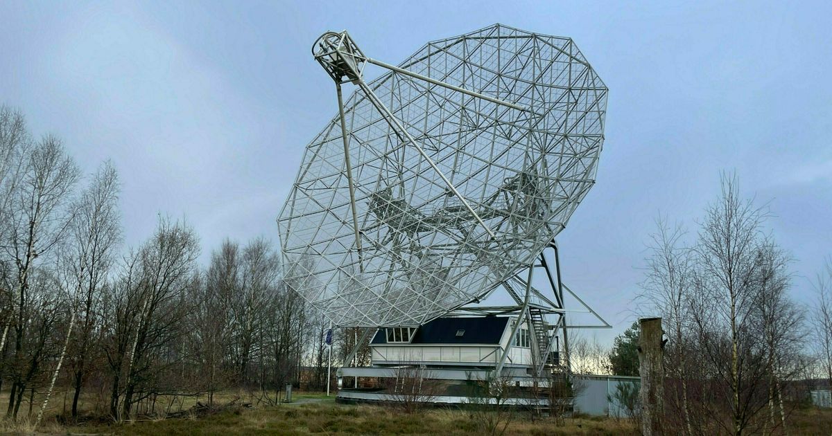 Bijzonder moment voor Radiotelescoop Dwingeloo: 'Tweehonderd mensen luisteren naar het ritme van het restant van een ontplofte ster'