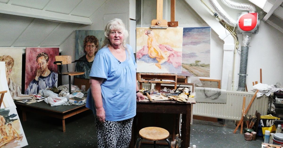 Cultuurkoningin van Roden Jelly (83) schildert, tekent en geeft les: 'Gewoon doen'