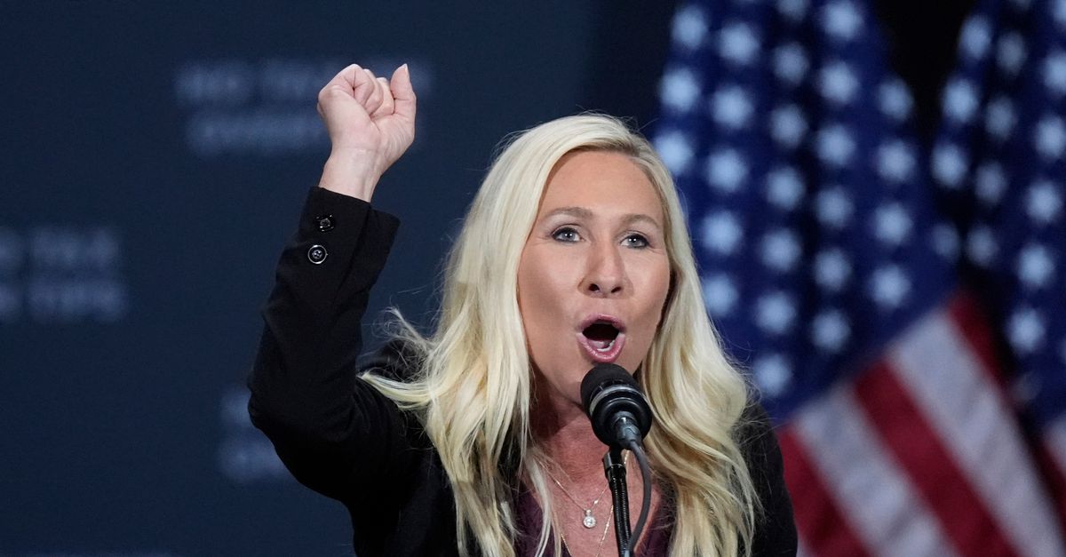 Marjorie Taylor Greene verlaat Huis van Afgevaardigden na conflict met Trump