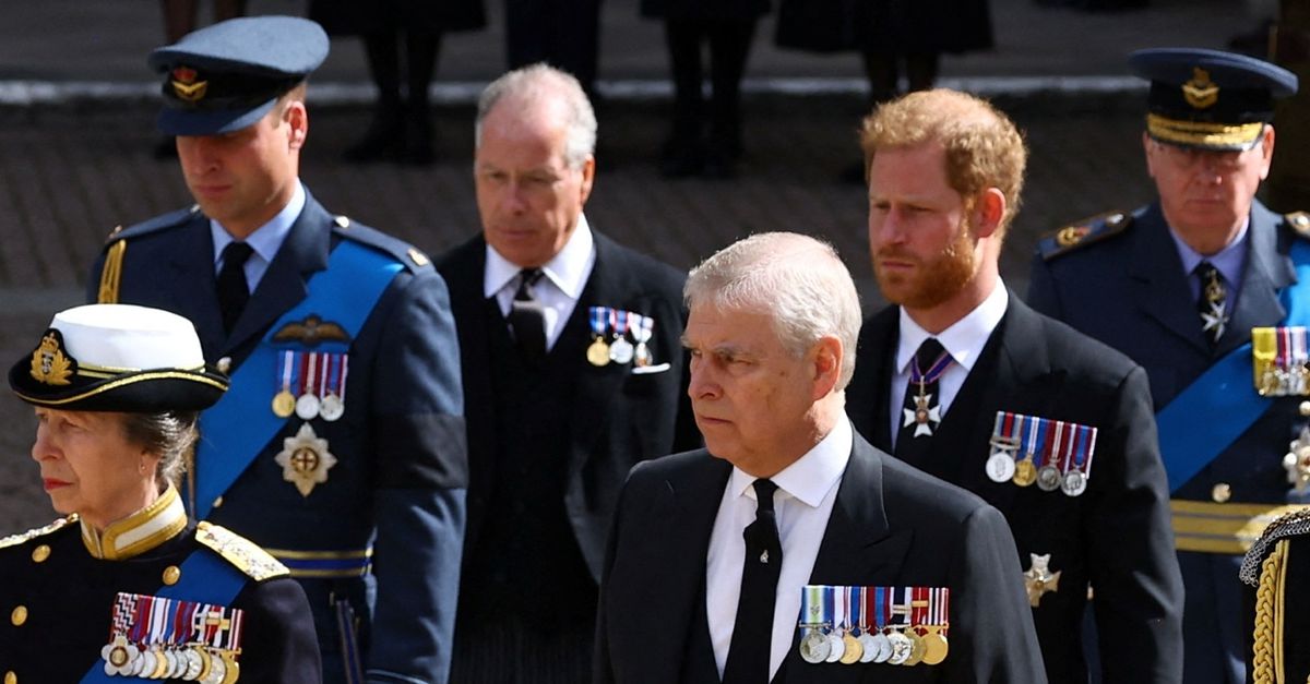 De val van prins Andrew