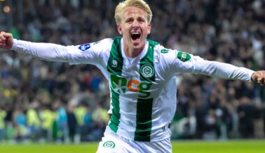 Warming-up: Ajax - FC Groningen