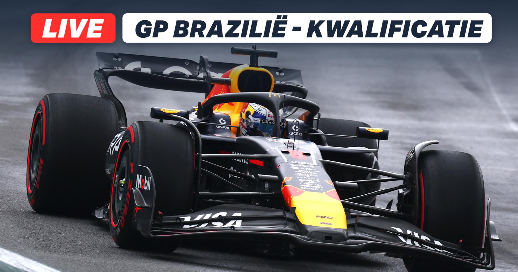 Live kwalificatie Formule 1 GP Brazilië 2025
