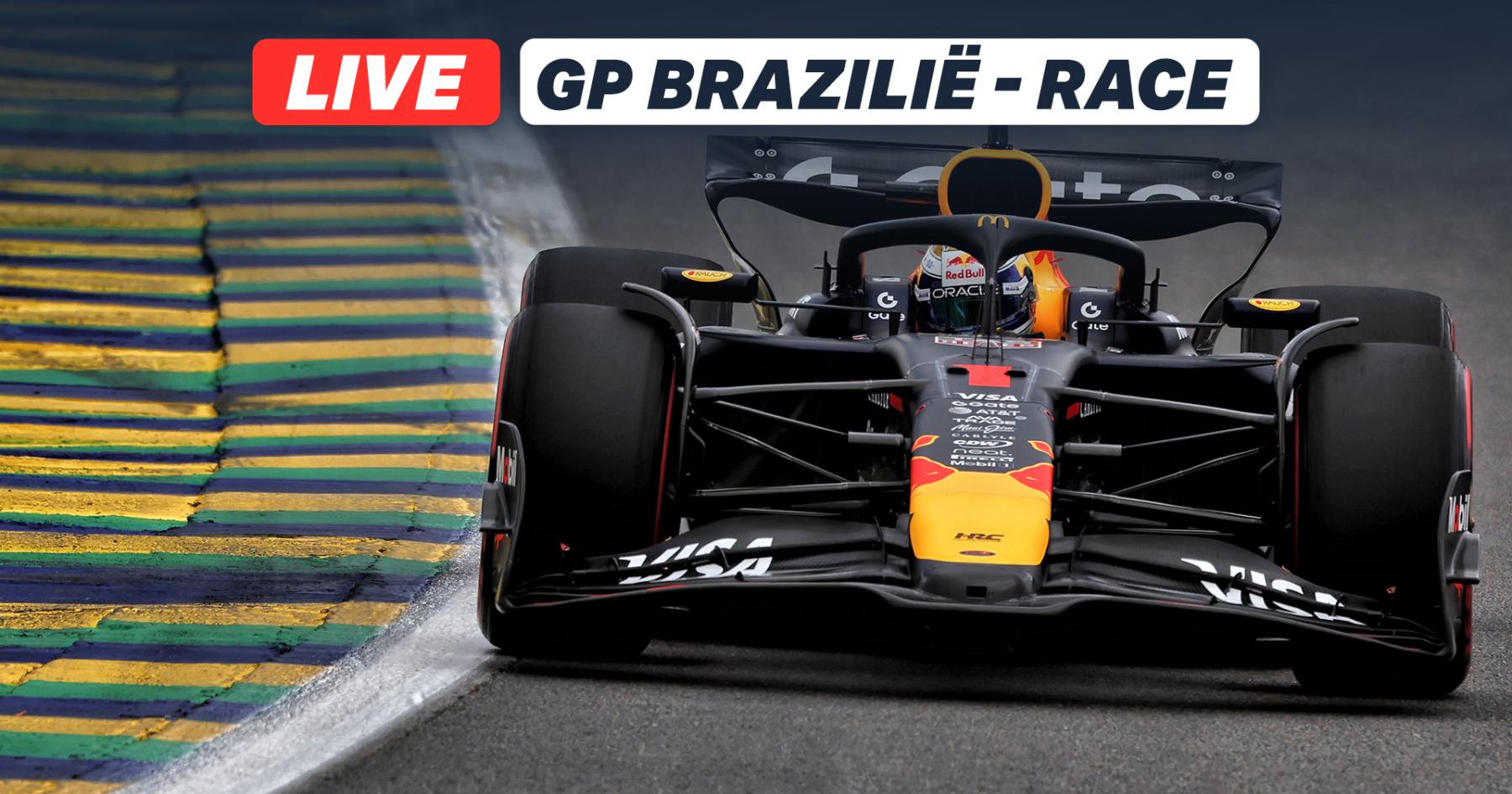 Live reacties na sensationele comeback Verstappen in Brazilië