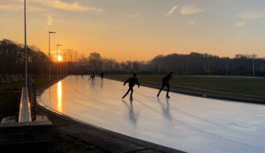 In Winterswijk wordt er geschaatst: 'Fantastisch, het is een wonderbaan' - Omroep Gelderland
