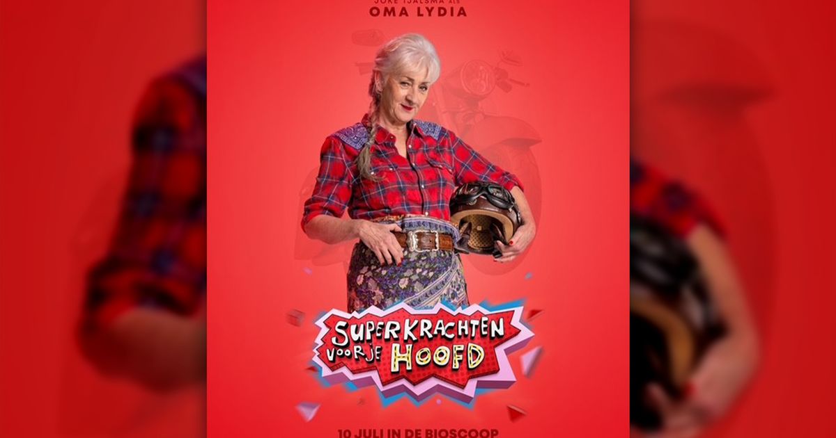 Actrice Joke Tjalsma wint Chinese filmprijs voor rol van oma in 'Superkrachten voor je hoofd'