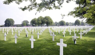 De Netherlands American Cemetry and Memorial.