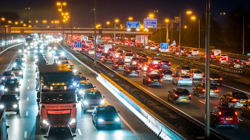 Dit was de drukste avondspits van het jaar: 1218 kilometer file
