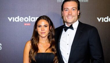 Viktor Verhulst met zijn partner Sarah Puttemans.