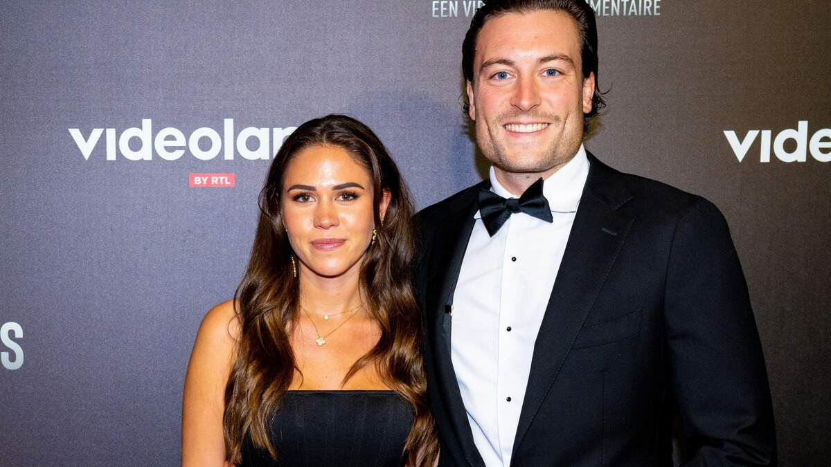 Viktor Verhulst met zijn partner Sarah Puttemans.