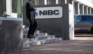 Het hoofdkantoor van de NIBC bank in Den Haag.