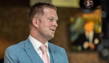 Door de bedreiging wordt Boy Scholtze, de burgemeester van Drimmelen, nu extra beveiligd. 