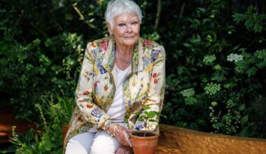 Judi Dench in 2024.