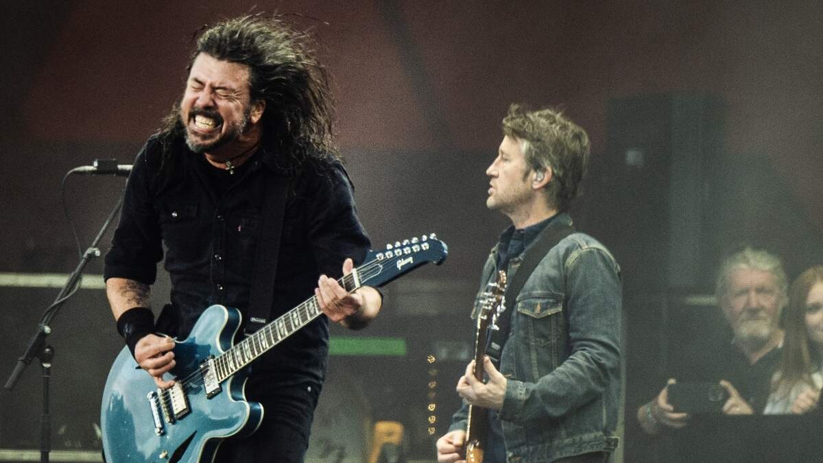 Foo Fighters in 2024.