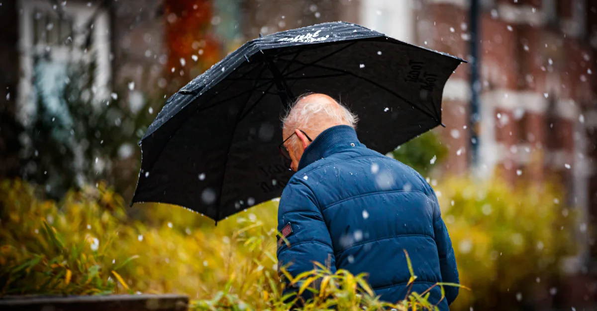 Eerste sneeuw van het seizoen gevallen in Limburg