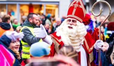 Het zou tijdens de intocht van Sinterklaas op Texel aanstaande zaterdag wel eens een stuk kouder kunnen worden.