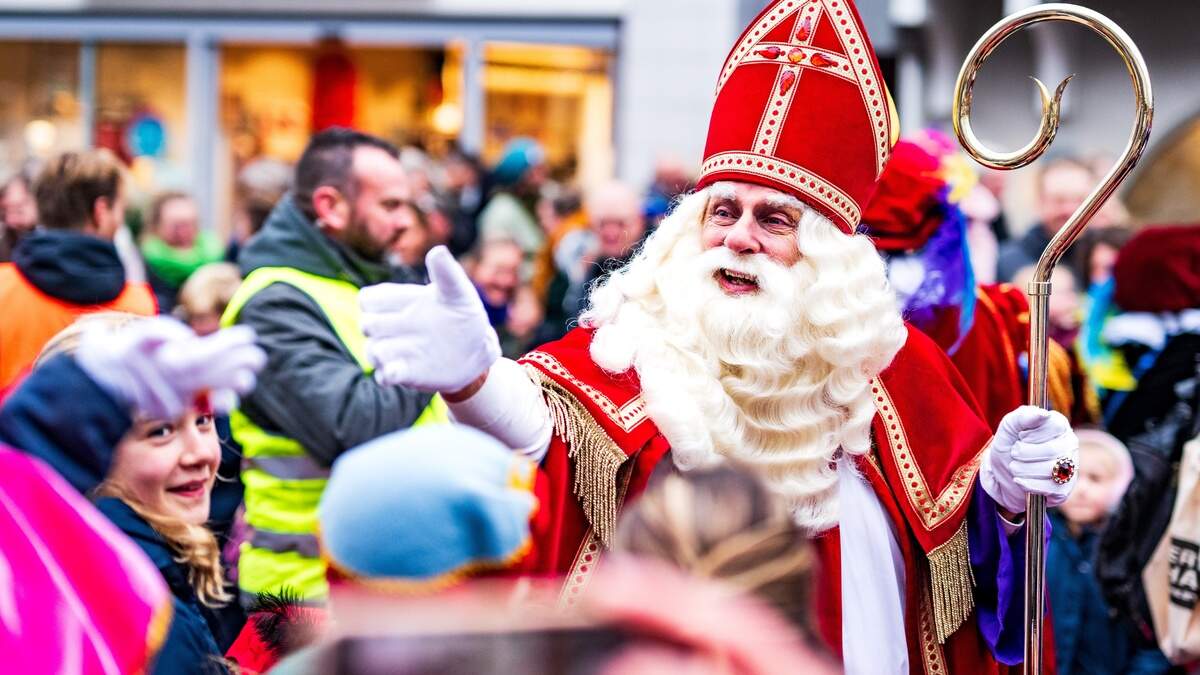 Het zou tijdens de intocht van Sinterklaas op Texel aanstaande zaterdag wel eens een stuk kouder kunnen worden.