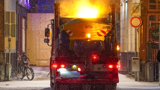 kans op gladheid in groot deel van het land door bevriezing