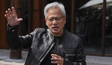 Jensen Huang, ceo van Nvidia.