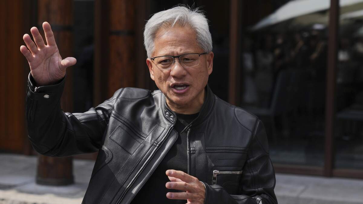 Jensen Huang, ceo van Nvidia.