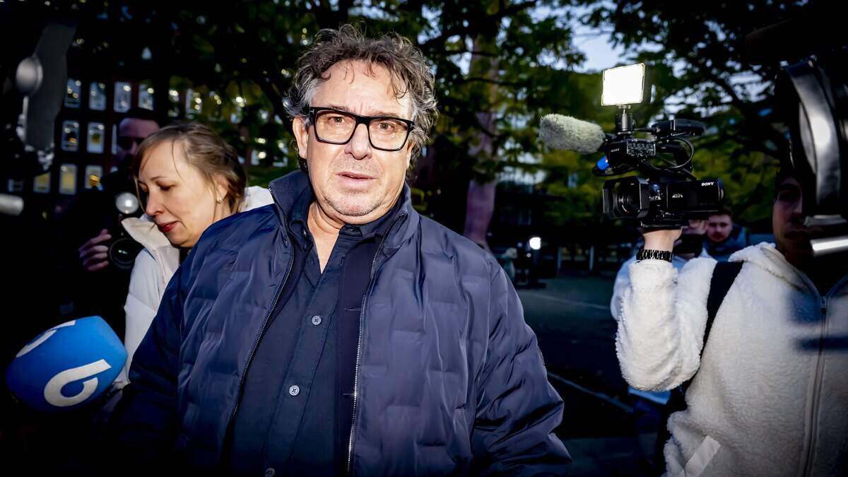 Marco Borsato bij de rechtszaak in Utrecht.