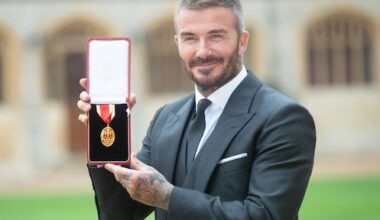 David Beckham geridderd door koning Charles: 'Beter wordt het niet'