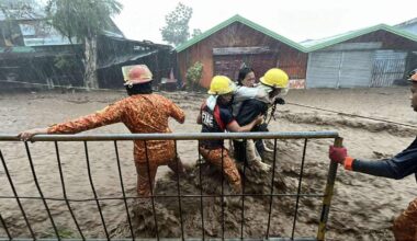 Het dodental op de Filipijnen door supertyfoon Fung-wong is opgelopen tot vier. 