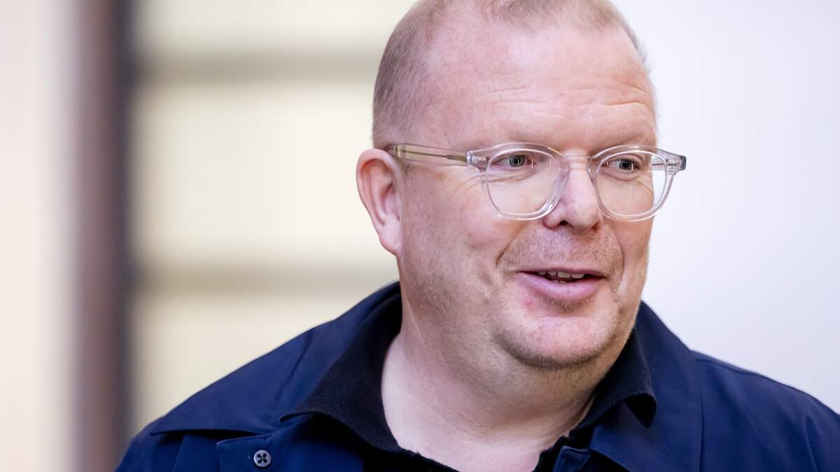 Jan Roos bij de rechtbank van Leeuwarden.