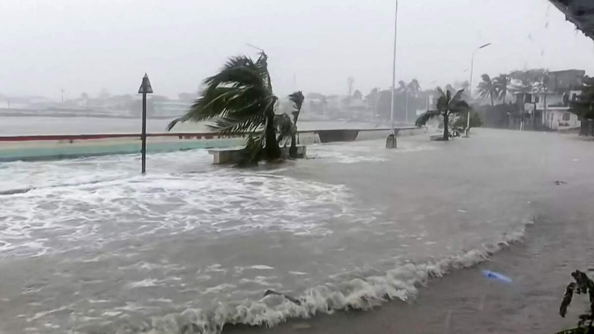 De tyfoon Fung-wong zorgde afgelopen week al voor overstromingen met vele doden.