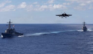 De afgelopen maanden is een grote militaire opbouw in de regio gaande. 