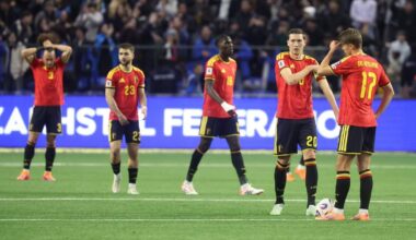 Telurstelling na de tegengoal bij de Belgen. De ploeg blijft in Kazachstan steken op 1-1.