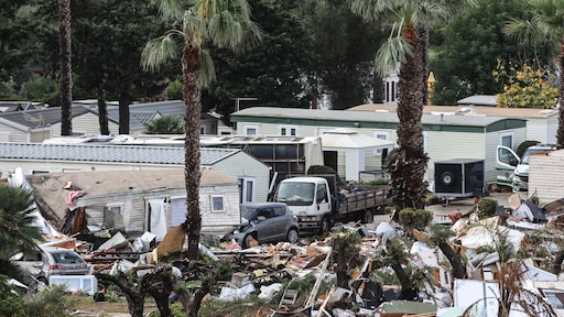 Ook Nederlandse toeristen in door noodweer getroffen Albufeira