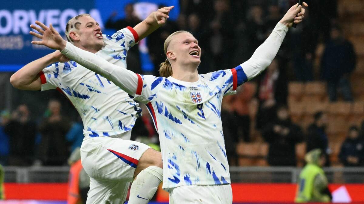 Haaland en co naar het WK.