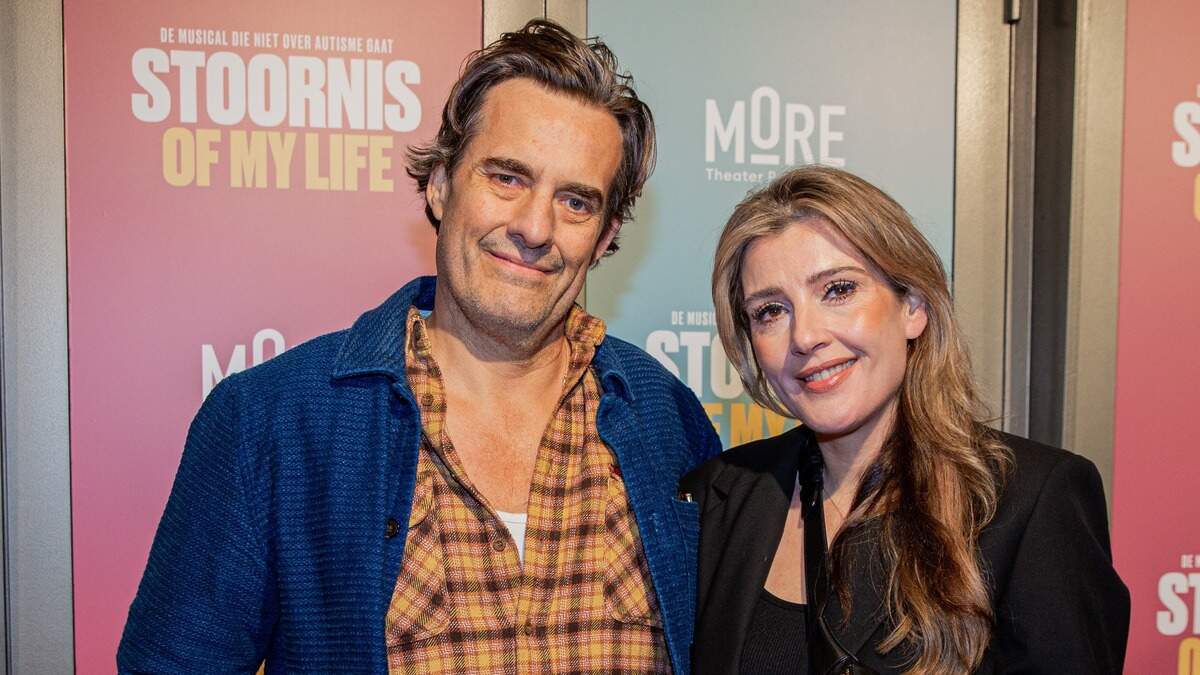 Vincent Croiset met zijn partner Tina de Bruin 