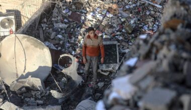 Beeld ter illustratie: ravage in Gaza na Israëlische aanvallen.