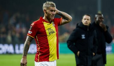Victor Edvardsen moet door het stof bij Go Ahead Eagles.
