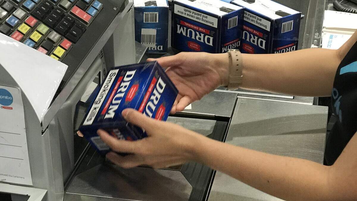 Van de gerookte shag is zelfs 62 procent afkomstig uit het buitenland.