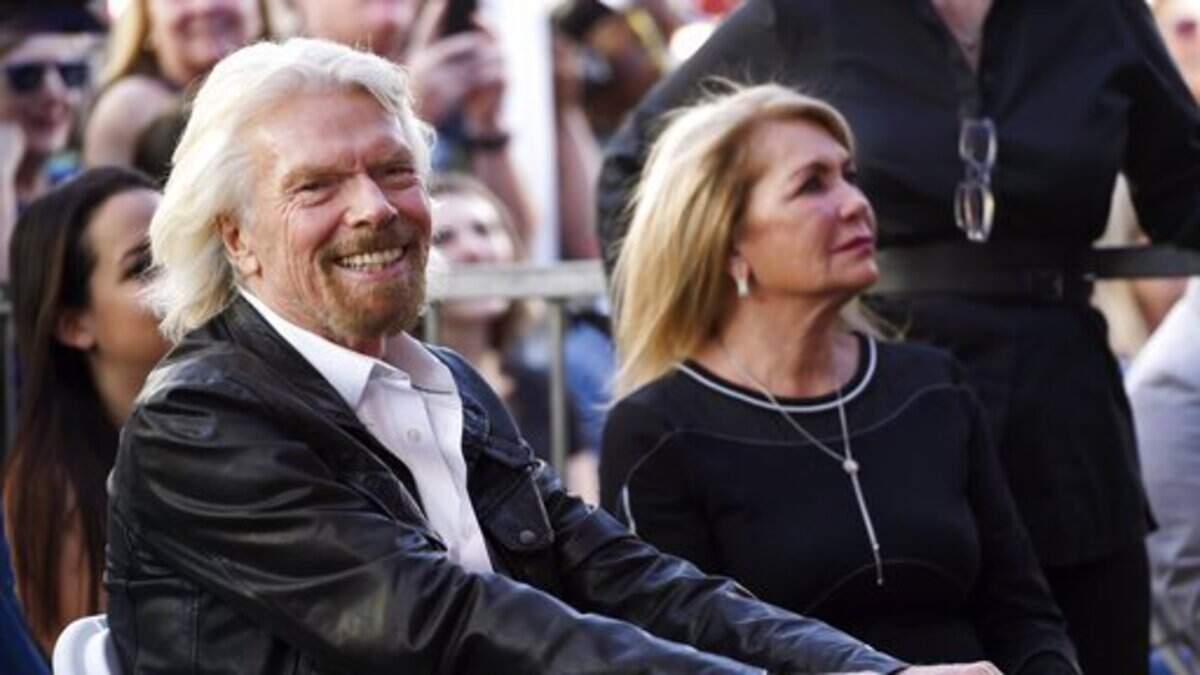Richard Branson en zijn vrouw Joan in 2018.