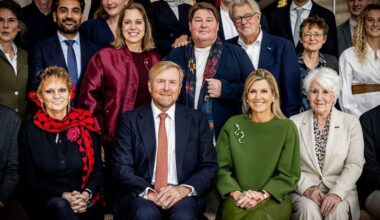 Koning noemde Anne-Wil Blankers 'overgrootmoeder'