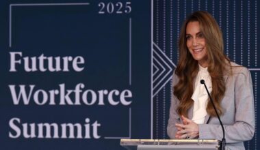 Catherine houdt eerste publieke toespraak in twee jaar