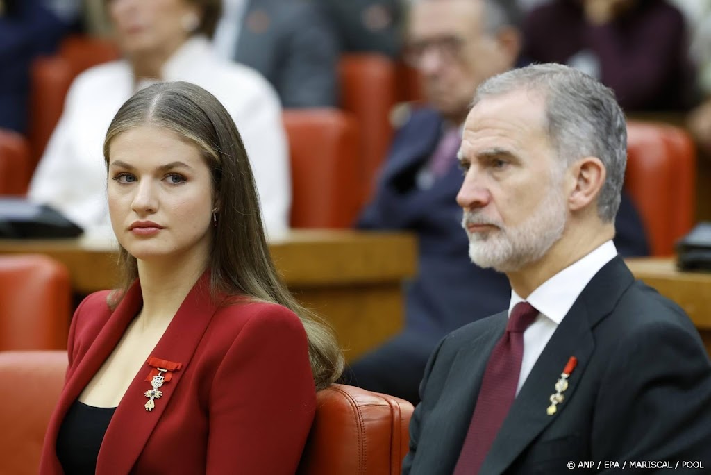 Juan Carlos bij lunch met koninklijke familie
